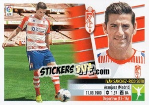 Sticker Riki (16A) - Liga Spagnola 2013-2014 n. 318 - Colecciones ESTE