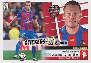 Sticker Lell (3A) - Liga Spagnola 2013-2014 n. 333 - Colecciones ESTE
