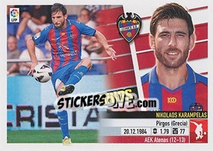 Sticker Nikos (5A) - Liga Spagnola 2013-2014 n. 336 - Colecciones ESTE