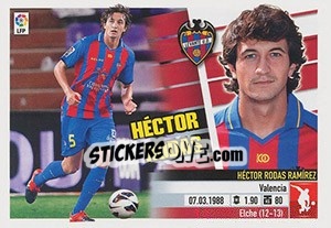 Sticker Héctor Rodas (5B) - Liga Spagnola 2013-2014 n. 337 - Colecciones ESTE