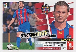 Sticker Vyntra (6) - Liga Spagnola 2013-2014 n. 338 - Colecciones ESTE