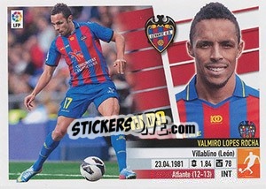 Sticker Valdo (11) - Liga Spagnola 2013-2014 n. 343 - Colecciones ESTE
