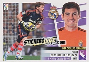 Sticker Casillas (1) - Liga Spagnola 2013-2014 - Colecciones ESTE
