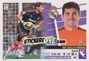 Sticker Casillas (1) - Liga Spagnola 2013-2014 n. 361 - Colecciones ESTE