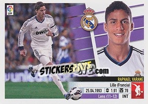 Figurina Varane (5) - Liga Spagnola 2013-2014 - Colecciones ESTE