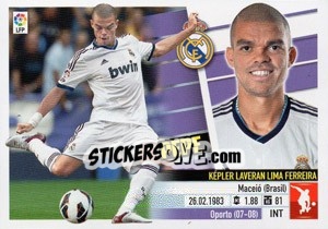 Sticker Pepe (6A) - Liga Spagnola 2013-2014 n. 367 - Colecciones ESTE