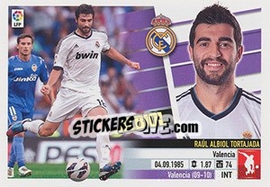 Sticker Albiol (6B) - Liga Spagnola 2013-2014 n. 368 - Colecciones ESTE