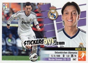 Sticker Özil (12) - Liga Spagnola 2013-2014 n. 375 - Colecciones ESTE