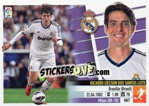 Sticker Kaká (13A) - Liga Spagnola 2013-2014 - Colecciones ESTE