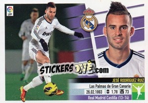 Sticker Jese (16B) - Liga Spagnola 2013-2014 n. 382 - Colecciones ESTE