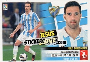 Cromo Jesús Gámez (3) - Liga Spagnola 2013-2014 - Colecciones ESTE