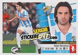 Sticker Sergio Sánchez (4B) - Liga Spagnola 2013-2014 n. 395 - Colecciones ESTE