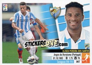 Sticker Eliseu (7) - Liga Spagnola 2013-2014 - Colecciones ESTE