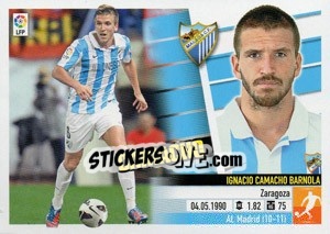 Sticker Camacho (8) - Liga Spagnola 2013-2014 n. 400 - Colecciones ESTE