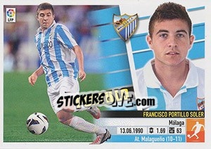 Sticker Portillo (13B) - Liga Spagnola 2013-2014 n. 406 - Colecciones ESTE