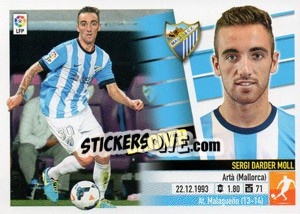 Sticker Darder (12B) Colocas - Liga Spagnola 2013-2014 n. 413 - Colecciones ESTE