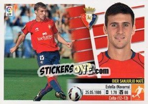 Sticker Oier (10A) - Liga Spagnola 2013-2014 n. 433 - Colecciones ESTE