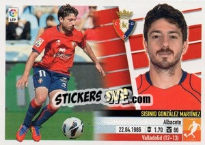 Sticker Sisi (10B) - Liga Spagnola 2013-2014 n. 434 - Colecciones ESTE