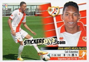 Cromo Mójica (13) - Liga Spagnola 2013-2014 n. 464 - Colecciones ESTE