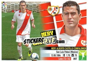 Sticker Nery Castillo (16) - Liga Spagnola 2013-2014 - Colecciones ESTE