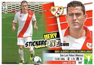 Sticker Nery Castillo (16) - Liga Spagnola 2013-2014 n. 468 - Colecciones ESTE