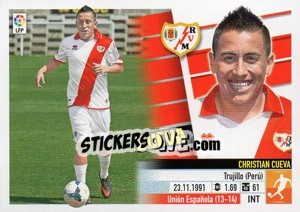 Cromo Cueva (9B) Colocas - Liga Spagnola 2013-2014 - Colecciones ESTE