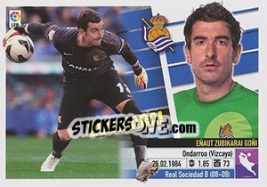 Cromo Zubikarai (2) - Liga Spagnola 2013-2014 n. 482 - Colecciones ESTE