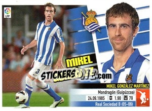 Sticker Mikel González (5) - Liga Spagnola 2013-2014 n. 486 - Colecciones ESTE