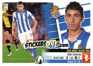 Sticker José Ángel (6B) - Liga Spagnola 2013-2014 - Colecciones ESTE