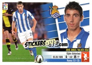 Cromo José Ángel (6B) - Liga Spagnola 2013-2014 n. 488 - Colecciones ESTE