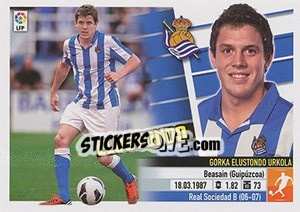 Sticker Elustondo (10A) - Liga Spagnola 2013-2014 - Colecciones ESTE
