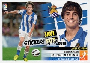Sticker Javi Ros (9B) Colocas - Liga Spagnola 2013-2014 - Colecciones ESTE