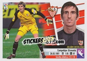 Sticker Julián (2) - Liga Spagnola 2013-2014 n. 512 - Colecciones ESTE