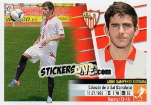 Sticker Jairo (13) - Liga Spagnola 2013-2014 n. 525 - Colecciones ESTE