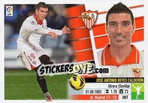 Sticker Reyes (14) - Liga Spagnola 2013-2014 n. 526 - Colecciones ESTE