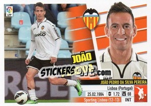 Sticker Joao Pereira (3) - Liga Spagnola 2013-2014 - Colecciones ESTE