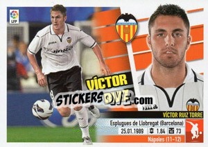Sticker Víctor Ruiz (4B) - Liga Spagnola 2013-2014 - Colecciones ESTE