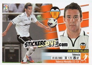 Sticker Bernat (11A) - Liga Spagnola 2013-2014 n. 553 - Colecciones ESTE