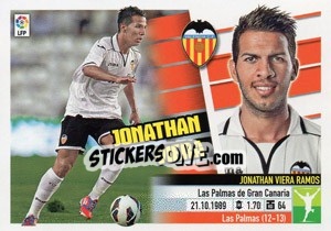 Sticker Jonathan Pereira (11B) - Liga Spagnola 2013-2014 n. 554 - Colecciones ESTE