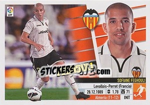 Figurina Feghouli (13) - Liga Spagnola 2013-2014 n. 556 - Colecciones ESTE