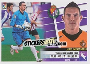 Sticker Jaime (2) - Liga Spagnola 2013-2014 n. 572 - Colecciones ESTE
