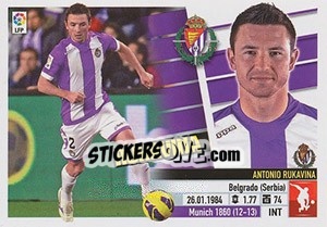 Sticker Rukavina (3) - Liga Spagnola 2013-2014 n. 573 - Colecciones ESTE