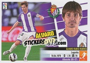 Sticker Álvaro Rubio (9) - Liga Spagnola 2013-2014 - Colecciones ESTE