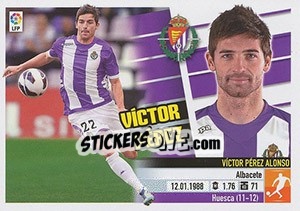 Sticker Víctor Pérez (12) - Liga Spagnola 2013-2014 n. 585 - Colecciones ESTE