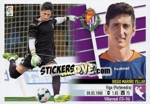 Sticker Mariño (1B) Colocas - Liga Spagnola 2013-2014 n. 591 - Colecciones ESTE