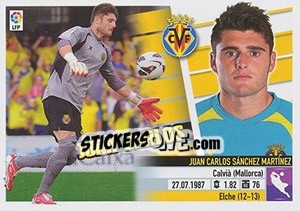 Sticker Juan Carlos (1) - Liga Spagnola 2013-2014 n. 601 - Colecciones ESTE