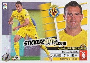Sticker Mario (3) - Liga Spagnola 2013-2014 - Colecciones ESTE