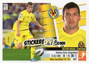Figurina Canteros (10A) - Liga Spagnola 2013-2014 n. 610 - Colecciones ESTE