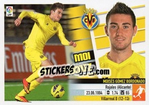 Sticker Moi Gómez (10B) - Liga Spagnola 2013-2014 n. 611 - Colecciones ESTE