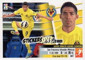 Sticker Aquino (12) - Liga Spagnola 2013-2014 n. 613 - Colecciones ESTE
